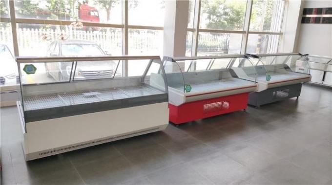 Handelsfaß 10 Tray Curved Glass des eiscreme-Schaukasten-Gefrierschrank-6 7