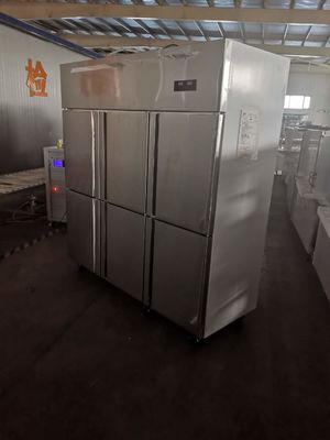 403 Commercial Stainless Steel Fridge Freezer Air Cooling 1.2m