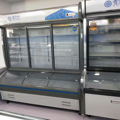 Electric 1200L Glass Door Chest Freezer Digital Control