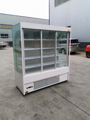 Sliding Door Supermarket Open Chiller 2 To 8 Degree