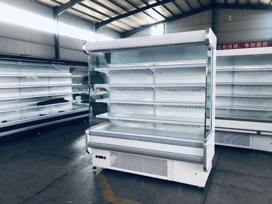 Sliding Door Supermarket Open Chiller 2 To 8 Degree