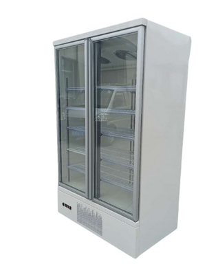 White Series Double Door Air Cooled Frost-Free Refrigeration Facilities Display Cabinet