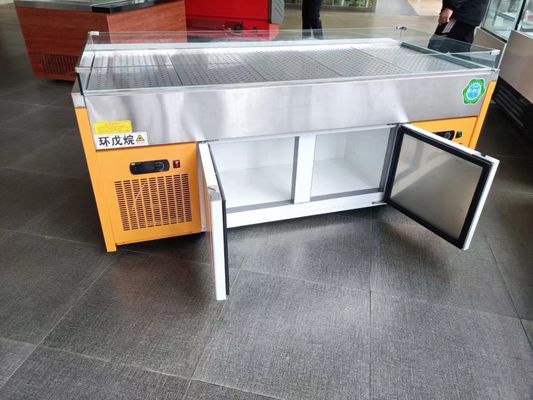 Refrigerated preservation cabinet Seafood cabinet marinated meat marinated vegetables cold dish cabinet commercial horiz