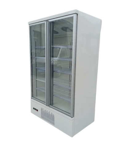 White Series Double Door Air Cooled Frost-Free Refrigeration Facilities Display Cabinet